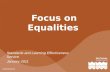 Focus on Equalities
