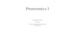 Proteomics I