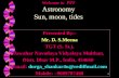 Welcome to  PPT Astronomy Sun, moon, tides