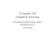 Chapter 29 Datalink Access