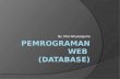 Pemrograman Web  (database)