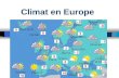 Climat en Europe