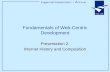 Fundamentals of Web-Centric Development