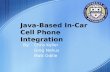 Java-Based In-Car Cell Phone Integration