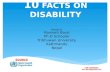 10  FACTS ON DISABILITY