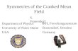 Symmetries of the Cranked Mean Field