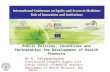 Public Policies, Incentives and Partnerships for Development of Health Products