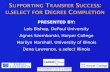Supporting  Transfer Success:  u.select  for Degree Completion