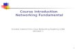Course Introduction  Networking Fundamental