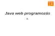Java web programozás