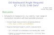 G0 Backward Angle Request:  Q 2  = 0.23, 0.48 GeV 2
