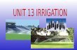 UNIT 13 IRRIGATION