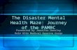The Disaster Mental Health Maze: Journey of the PAMRC
