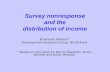 Survey nonresponse and the distribution of income