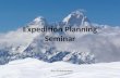Expedition Planning Seminar