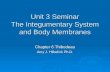 Unit 3 Seminar The Integumentary System and Body Membranes