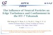The Influence of Neutral Particles on Edge Turbulence and Confinement in the HT-7 Tokamak
