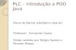 PLC –  Introdução  a POO Java