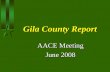 Gila County Report