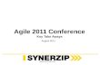 Agile 2011 Conference Key Take Aways