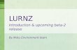 LURNZ Introduction & upcoming beta-2 release