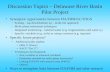 Discussion Topics â€“ Delaware River Basin Pilot Project