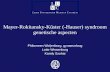 Mayer-Rokitansky-K üster (-Hauser) syndroom genetische aspecten