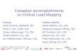 Canadian accomplishments on Critical Load Mapping