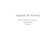 Signals & Timers