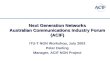 Next Generation Networks Australian Communications Industry Forum (ACIF)