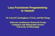 Lazy Functional Programming  in Haskell