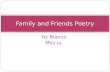 Family and Friends Poetry