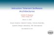 Intrusion Tolerant Software Architectures
