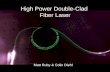 High Power Double-Clad  Fiber Laser