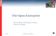 The Open Enterprise