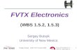 FVTX Electronics (WBS 1.5.2, 1.5.3)