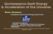 Quintessence  Dark Energy &  Acceleration of the Universe