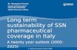 Long term sustainability of SSN pharmaceutical coverage in Italy