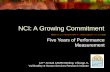 NCI: A Growing Commitment
