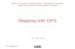 Mapping with GPS
