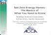 Net-Zero Energy Homes: The Basics of  What You Need to Know