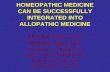 PREFACE -1 Successful integration of     homeopathy into allopathic medicine