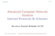 Advanced Computer Network Systems Internet Protocols & Schemes