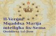 Il-Verġni  Mqaddsa Marija mtellgħa fis-Sema Quddiesa tal-Jum