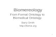 From Formal Ontology to Biomedical Ontology