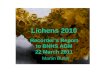 Lichens 2010 Recorder’s Report  to BNHS AGM  22 March 2011