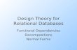 Design Theory for Relational Databases