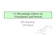 7.1 Physiologic Effects of  Triterpenes and Sterols