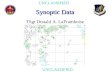 Synoptic Data