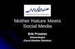 Mother Nature Meets Social Media